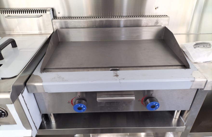 burger food trailer with griddle for sale